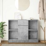 Casa si Gradina - Mobilier - Comode si corpuri - Comode - Bufeta cu sertar Gri beton 101x35x76 cm Lemn prelucrat - Infinity.ro