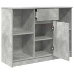 Casa si Gradina - Mobilier - Comode si corpuri - Comode - Bufeta cu sertar Gri beton 101x35x76 cm Lemn prelucrat - Infinity.ro
