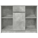 Casa si Gradina - Mobilier - Comode si corpuri - Comode - Bufeta cu sertar Gri beton 101x35x76 cm Lemn prelucrat - Infinity.ro