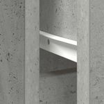 Casa si Gradina - Mobilier - Comode si corpuri - Comode - Bufeta cu sertar Gri beton 101x35x76 cm Lemn prelucrat - Infinity.ro