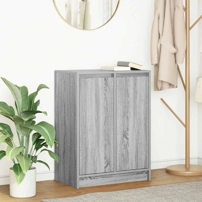 Casa si Gradina - Mobilier - Comode si corpuri - Comode - Bufeta gri Sonoma 57x34x76 cm Lemn prelucrat - Infinity.ro