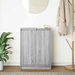 Casa si Gradina - Mobilier - Comode si corpuri - Comode - Bufeta gri Sonoma 57x34x76 cm Lemn prelucrat - Infinity.ro