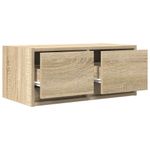 Casa si Gradina - Mobilier - Comode si corpuri - Comode - Dulapuri TV 2 buc Stejar Sonoma 60x31x25,5 cm Lemn prelucrat - Infinity.ro
