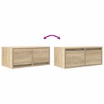 Casa si Gradina - Mobilier - Comode si corpuri - Comode - Dulapuri TV 2 buc Stejar Sonoma 60x31x25,5 cm Lemn prelucrat - Infinity.ro
