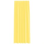 Casa si Gradina - Textile si covoare - Perdele si draperii - Perdele - Perdele Voile cu Bucle 2 buc Galben 140x245 cm - Infinity.ro
