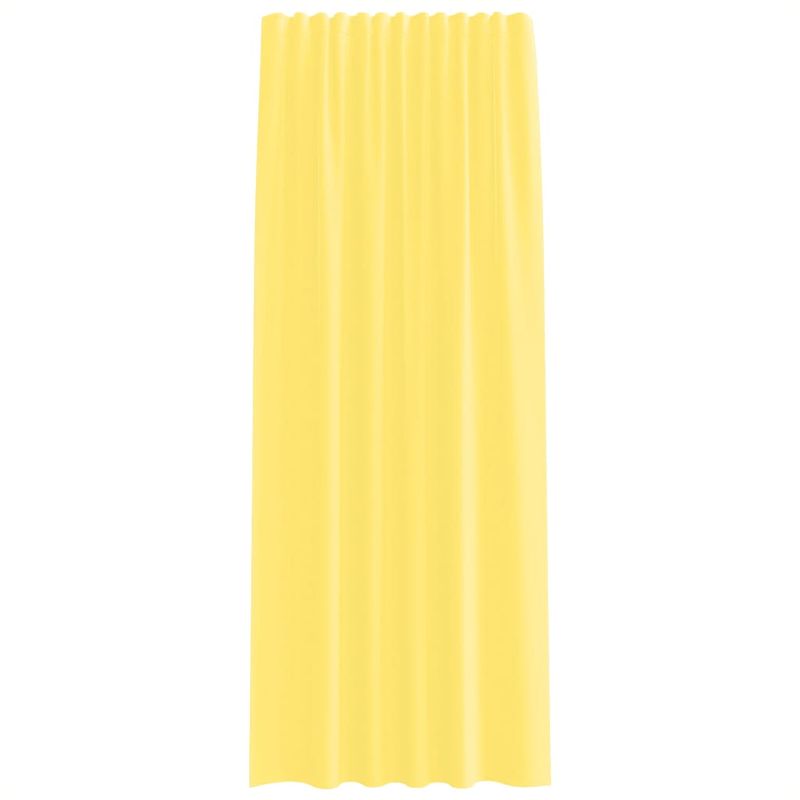 Casa si Gradina - Textile si covoare - Perdele si draperii - Perdele - Perdele Voile cu Bucle 2 buc Galben 140x245 cm - Infinity.ro