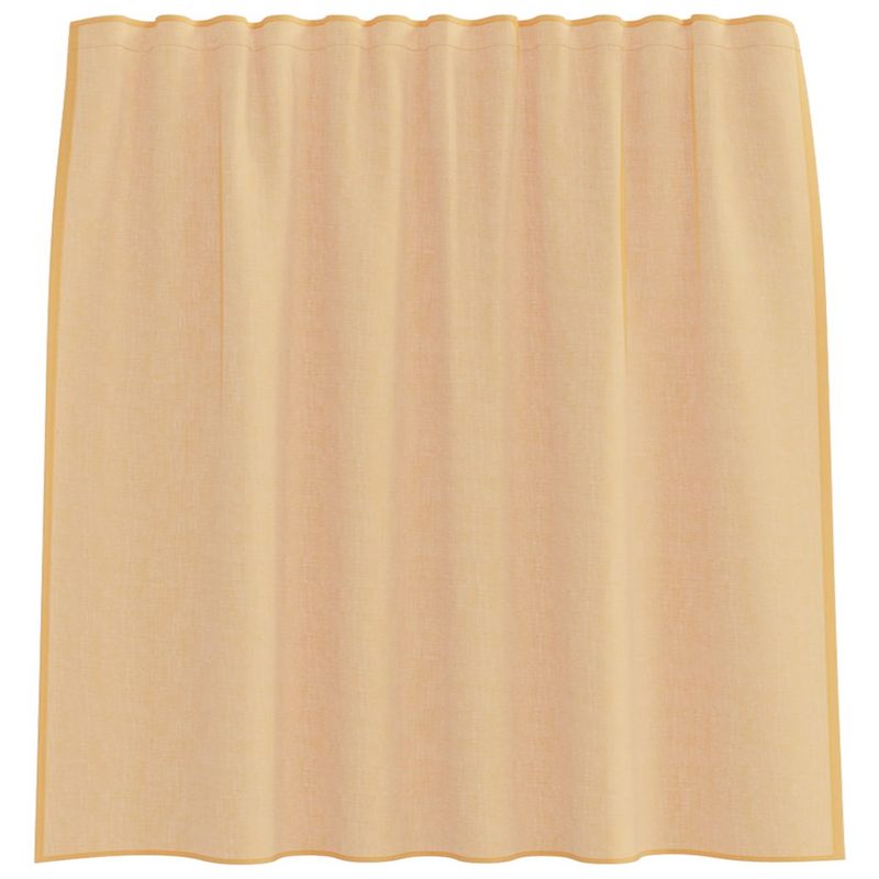 Casa si Gradina - Textile si covoare - Perdele si draperii - Perdele - Perdele Voile cu Bucle 2 buc Nisip 140x140 cm - Infinity.ro