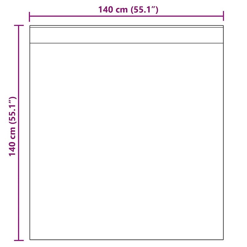 Casa si Gradina - Textile si covoare - Perdele si draperii - Perdele - Perdele Voile cu Bucle 2 buc Nisip 140x140 cm - Infinity.ro
