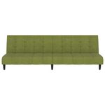 Casa si Gradina - Mobilier - Canapele si coltare - Canapele - Canapea extensibila cu 2 locuri, verde deschis, catifea - Infinity.ro