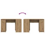 Casa si Gradina - Mobilier - Mese si birouri - Birouri - Birou Artisan Stejar 120x42x76 cm Lemn prelucrat - Infinity.ro