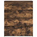 Casa si Gradina - Mobilier - Comode si corpuri - Comode - Bufeta Stejar afumat 80x35x99 cm Lemn prelucrat - Infinity.ro