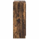Casa si Gradina - Mobilier - Comode si corpuri - Comode - Bufeta Stejar afumat 80x35x99 cm Lemn prelucrat - Infinity.ro