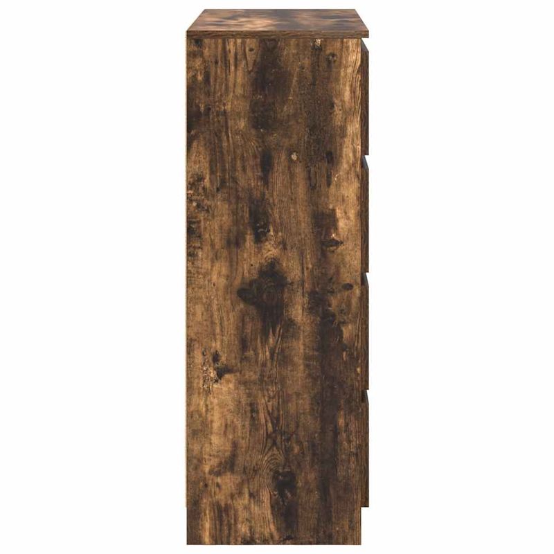 Casa si Gradina - Mobilier - Comode si corpuri - Comode - Bufeta Stejar afumat 80x35x99 cm Lemn prelucrat - Infinity.ro