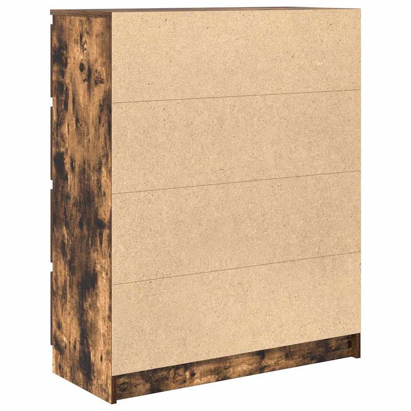 Casa si Gradina - Mobilier - Comode si corpuri - Comode - Bufeta Stejar afumat 80x35x99 cm Lemn prelucrat - Infinity.ro