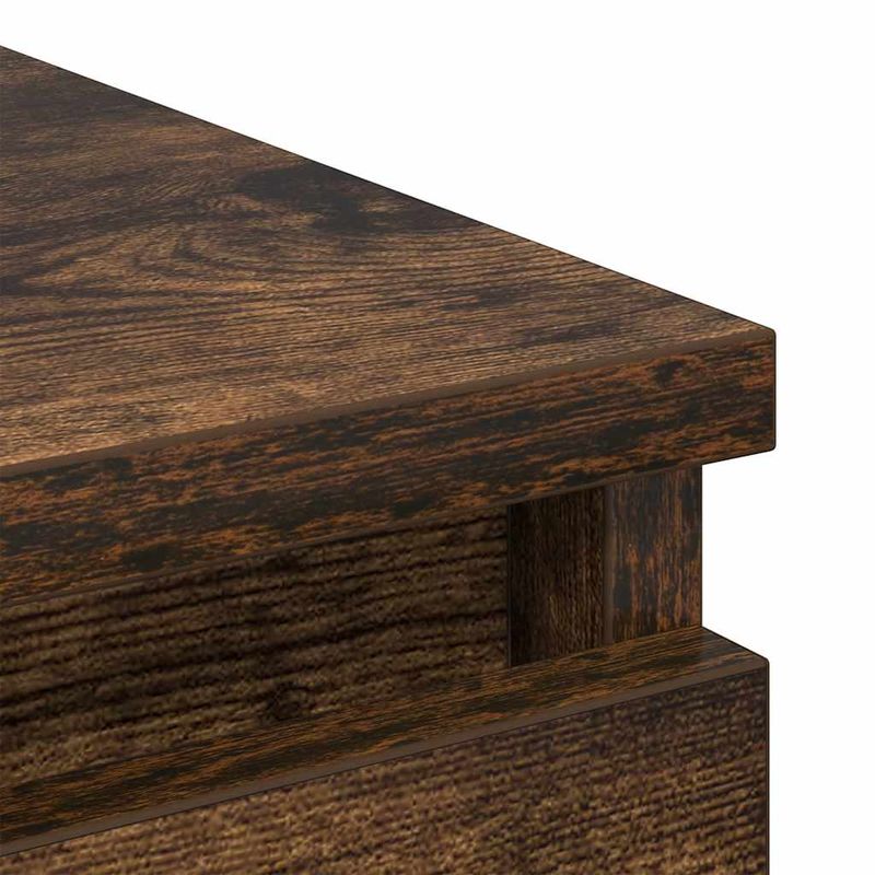 Casa si Gradina - Mobilier - Comode si corpuri - Comode - Bufeta Stejar afumat 80x35x99 cm Lemn prelucrat - Infinity.ro