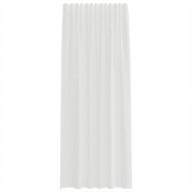 Casa si Gradina - Textile si covoare - Perdele si draperii - Perdele - Perdele Voile cu Bucle 2 buc Alb 140x225 cm - Infinity.ro