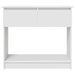 Casa si Gradina - Mobilier - Comode si corpuri - Console - Consola cu sertare alb 85,5x38,5x74,5 cm - Infinity.ro
