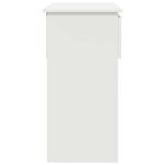 Casa si Gradina - Mobilier - Comode si corpuri - Console - Consola cu sertare alb 85,5x38,5x74,5 cm - Infinity.ro
