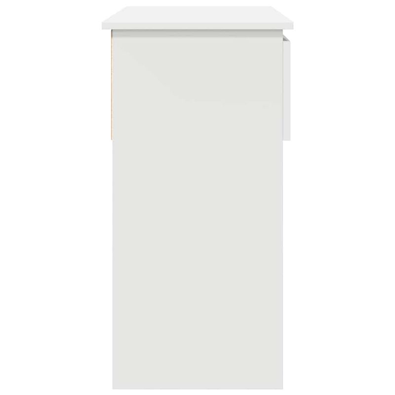 Casa si Gradina - Mobilier - Comode si corpuri - Console - Consola cu sertare alb 85,5x38,5x74,5 cm - Infinity.ro