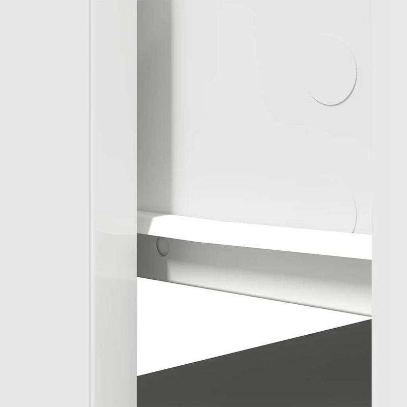Casa si Gradina - Mobilier - Comode si corpuri - Console - Consola cu sertare alb 85,5x38,5x74,5 cm - Infinity.ro
