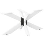 Casa si Gradina - Mobilier - Feronerie si accesorii mobila - Picioare masuta de cafea in forma de paianjen alb otel - Infinity.ro