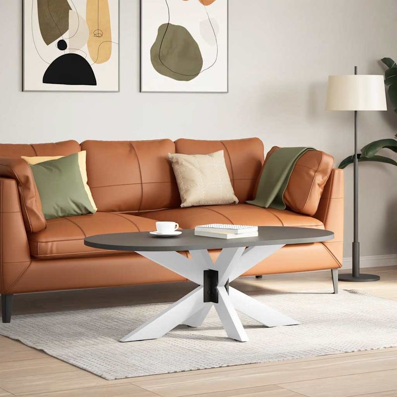 Casa si Gradina - Mobilier - Feronerie si accesorii mobila - Picioare masuta de cafea in forma de paianjen alb otel - Infinity.ro