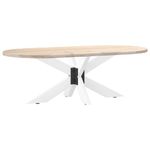 Casa si Gradina - Mobilier - Feronerie si accesorii mobila - Picioare masuta de cafea in forma de paianjen alb otel - Infinity.ro