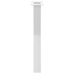 Casa si Gradina - Mobilier - Feronerie si accesorii mobila - Picioare pentru masa in forma de X, 2 buc alb 60x(72-73) cm otel, mărime 60x(72-73) cm (80 mm) - Infinity.ro