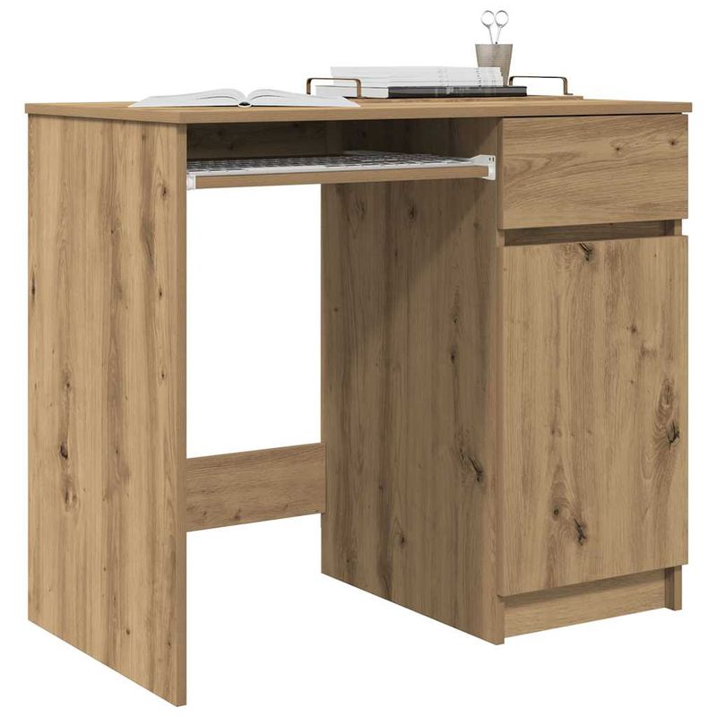 Casa si Gradina - Mobilier - Mese si birouri - Birouri - Birou Artisan Stejar 86x49x76 cm Lemn prelucrat - Infinity.ro