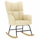 Casa si Gradina - Gradina si terasa - Balansoare si hamace - Balansoare - Scaun balansoar, crem, material textil - Infinity.ro