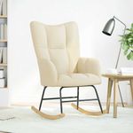 Casa si Gradina - Gradina si terasa - Balansoare si hamace - Balansoare - Scaun balansoar, crem, material textil - Infinity.ro