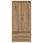 Casa si Gradina - Mobilier - Comode si corpuri - Comode - Dulap cu sertar Artisan Stejar 55,5x34x119,5 cm lemn prelucrat - Infinity.ro