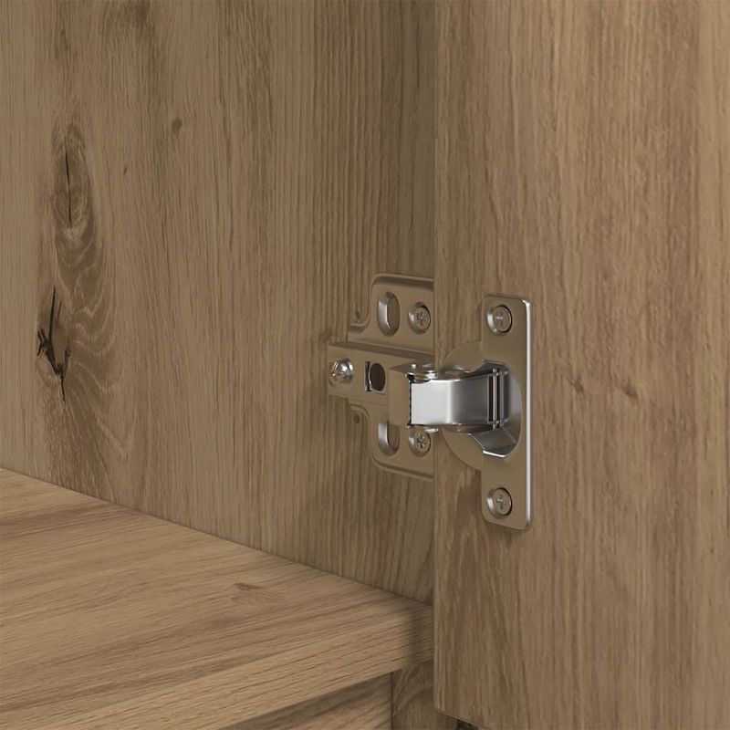 Casa si Gradina - Mobilier - Comode si corpuri - Comode - Dulap cu sertar Artisan Stejar 55,5x34x119,5 cm lemn prelucrat - Infinity.ro