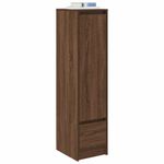 Casa si Gradina - Mobilier - Dulapuri si sifoniere - Dulapuri - Dulap Stejar maro 29,5x34x119,5 cm Lemn prelucrat - Infinity.ro