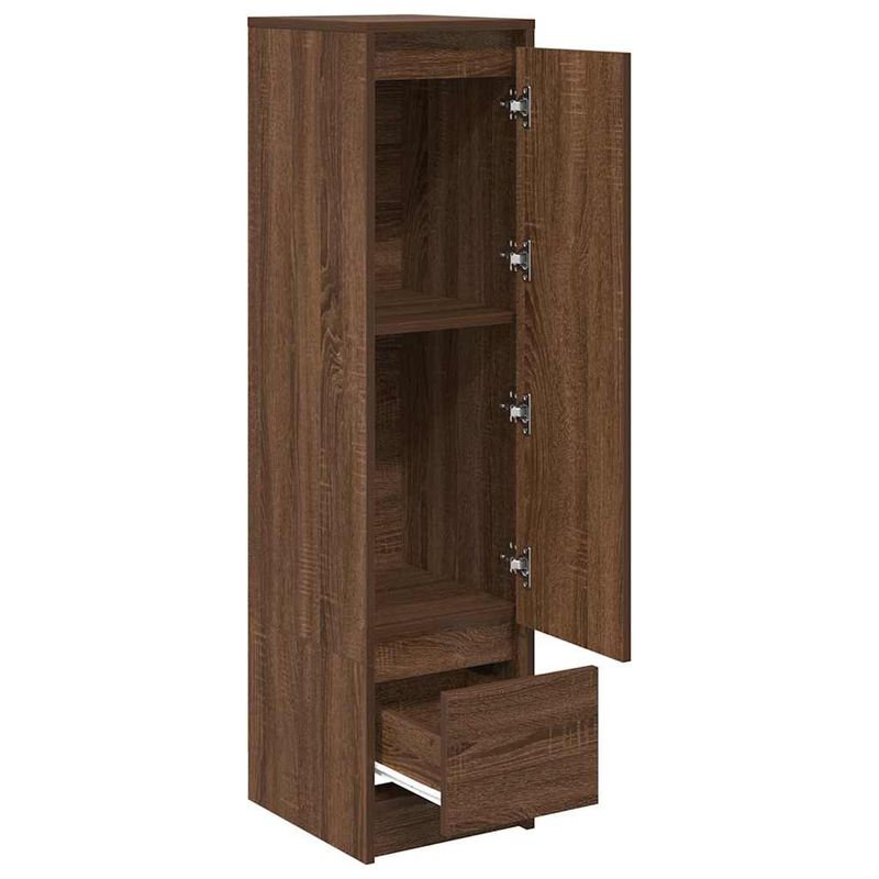 Casa si Gradina - Mobilier - Dulapuri si sifoniere - Dulapuri - Dulap Stejar maro 29,5x34x119,5 cm Lemn prelucrat - Infinity.ro