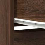Casa si Gradina - Mobilier - Dulapuri si sifoniere - Dulapuri - Dulap Stejar maro 29,5x34x119,5 cm Lemn prelucrat - Infinity.ro