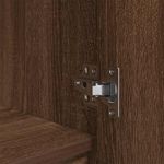 Casa si Gradina - Mobilier - Dulapuri si sifoniere - Dulapuri - Dulap Stejar maro 29,5x34x119,5 cm Lemn prelucrat - Infinity.ro