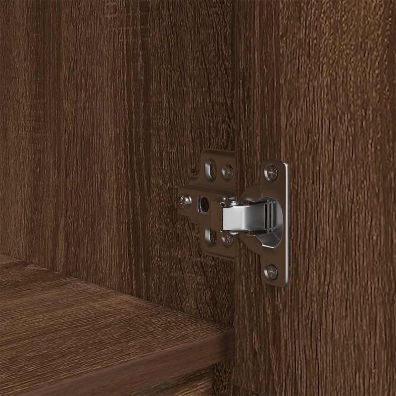 Casa si Gradina - Mobilier - Dulapuri si sifoniere - Dulapuri - Dulap Stejar maro 29,5x34x119,5 cm Lemn prelucrat - Infinity.ro