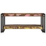 Casa si Gradina - Mobilier - Mese si birouri - Masute de cafea - Masuta de cafea multicolora 90x50x38 cm lemn masiv recuperat - Infinity.ro