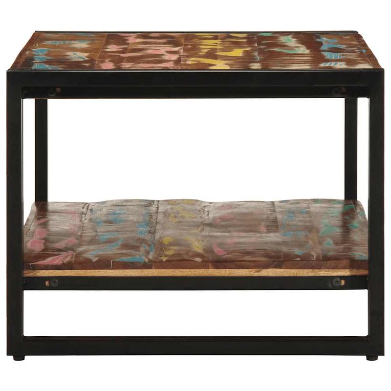 Casa si Gradina - Mobilier - Mese si birouri - Masute de cafea - Masuta de cafea multicolora 90x50x38 cm lemn masiv recuperat - Infinity.ro