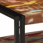 Casa si Gradina - Mobilier - Mese si birouri - Masute de cafea - Masuta de cafea multicolora 90x50x38 cm lemn masiv recuperat - Infinity.ro