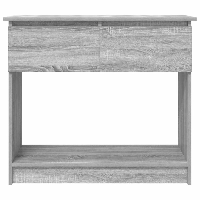 Casa si Gradina - Mobilier - Comode si corpuri - Console - Consola cu sertare Gri Sonoma 85,5x38,5x74,5 cm - Infinity.ro