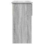 Casa si Gradina - Mobilier - Comode si corpuri - Console - Consola cu sertare Gri Sonoma 85,5x38,5x74,5 cm - Infinity.ro