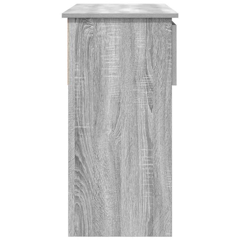 Casa si Gradina - Mobilier - Comode si corpuri - Console - Consola cu sertare Gri Sonoma 85,5x38,5x74,5 cm - Infinity.ro