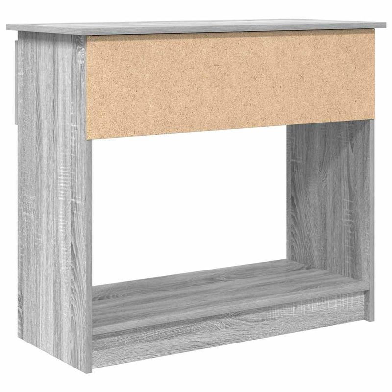Casa si Gradina - Mobilier - Comode si corpuri - Console - Consola cu sertare Gri Sonoma 85,5x38,5x74,5 cm - Infinity.ro