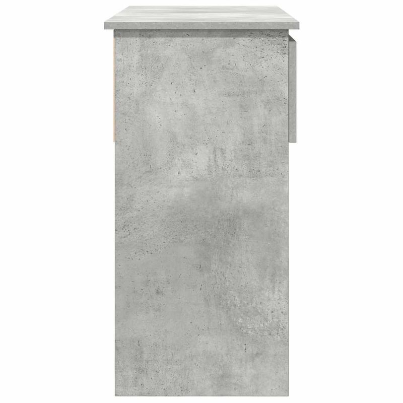 Casa si Gradina - Mobilier - Comode si corpuri - Console - Consola cu sertare Gri beton 85,5x38,5x74,5 cm - Infinity.ro