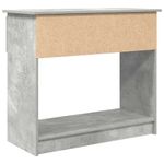 Casa si Gradina - Mobilier - Comode si corpuri - Console - Consola cu sertare Gri beton 85,5x38,5x74,5 cm - Infinity.ro