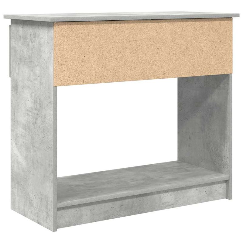 Casa si Gradina - Mobilier - Comode si corpuri - Console - Consola cu sertare Gri beton 85,5x38,5x74,5 cm - Infinity.ro