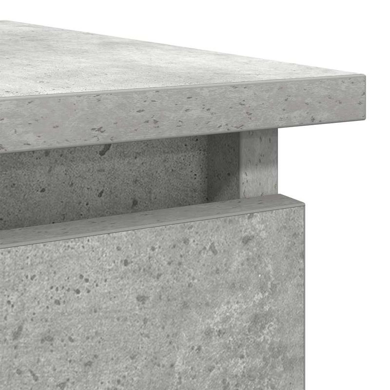 Casa si Gradina - Mobilier - Comode si corpuri - Console - Consola cu sertare Gri beton 85,5x38,5x74,5 cm - Infinity.ro