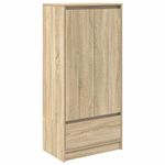 Casa si Gradina - Mobilier - Comode si corpuri - Comode - Dulap cu sertar Stejar Sonoma 55,5x34x119,5 cm Lemn prelucrat - Infinity.ro